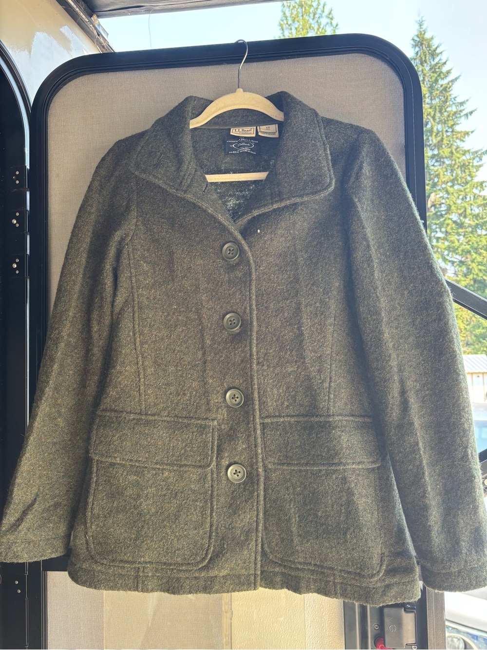 L.L. Bean Women's wool coat